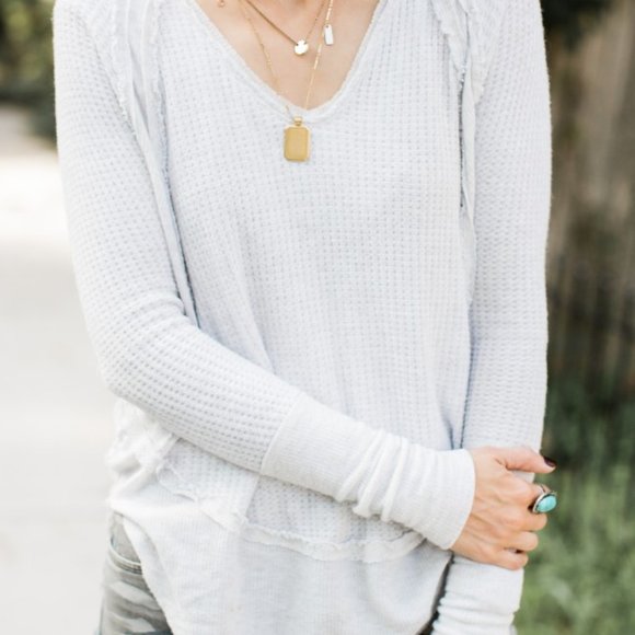 Free People | Lightweight Catalina Long Sleeve Top | Size Medium - Picture 4 of 5